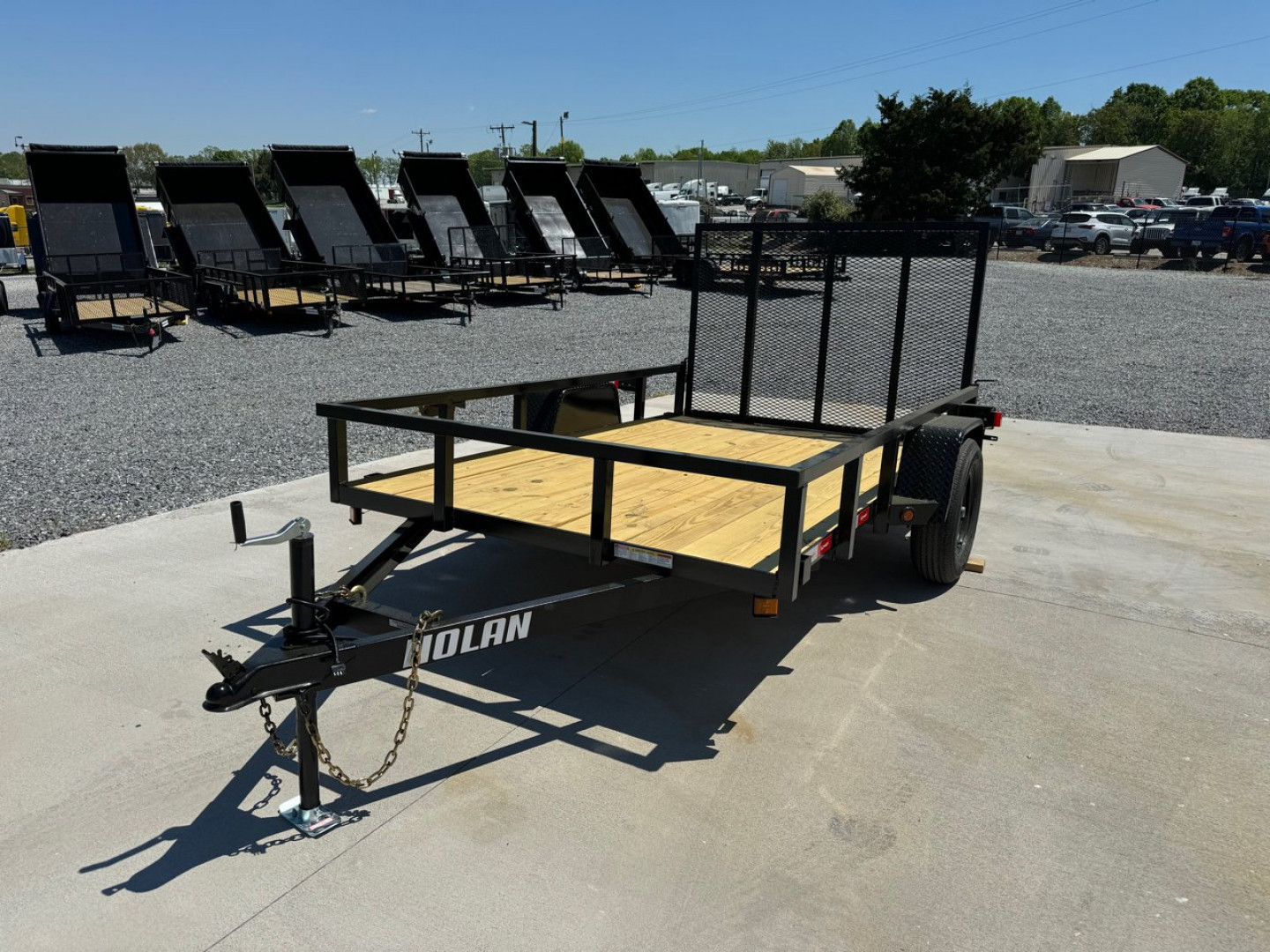 New 2025 Nolan 6X10 Landscape Utility Trailer 3K