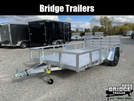 New 2026 Sport Haven AUT712D-F (7' X 12') 2.9K Single Axle Deluxe Utility Trailer