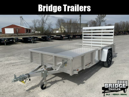 New 2026 Sport Haven AUT612D (6' X 12') 2.9K Aluminum Utility Trailer