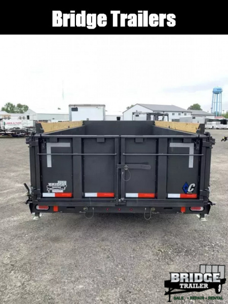 New 2026 Diamond C Trailers LPT208L14X81 (81" X 14') 18K Telescopic Dump Trailer