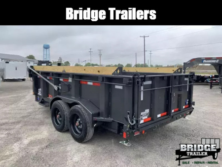 New 2026 Diamond C Trailers LPT208L14X81 (81" X 14') 18K Telescopic Dump Trailer