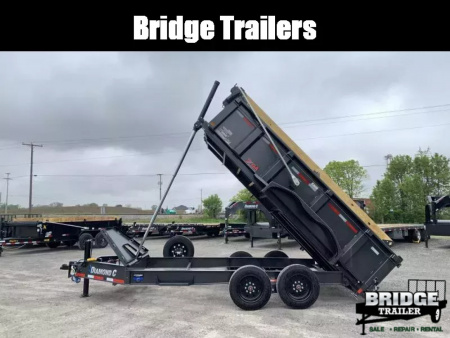 New 2026 Diamond C Trailers LPT208L14X81 (81" X 14') 18K Telescopic Dump Trailer
