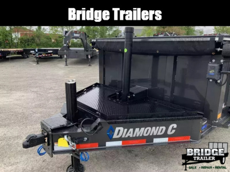 New 2026 Diamond C Trailers LPT208L14X81 (81" X 14') 18K Telescopic Dump Trailer