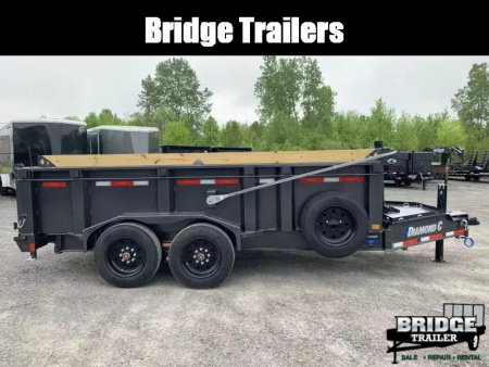 New 2026 Diamond C Trailers LPT208L14X81 (81" X 14') 18K Telescopic Dump Trailer