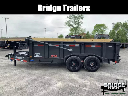 New 2026 Diamond C Trailers LPT208L14X81 (81" X 14') 18K Telescopic Dump Trailer