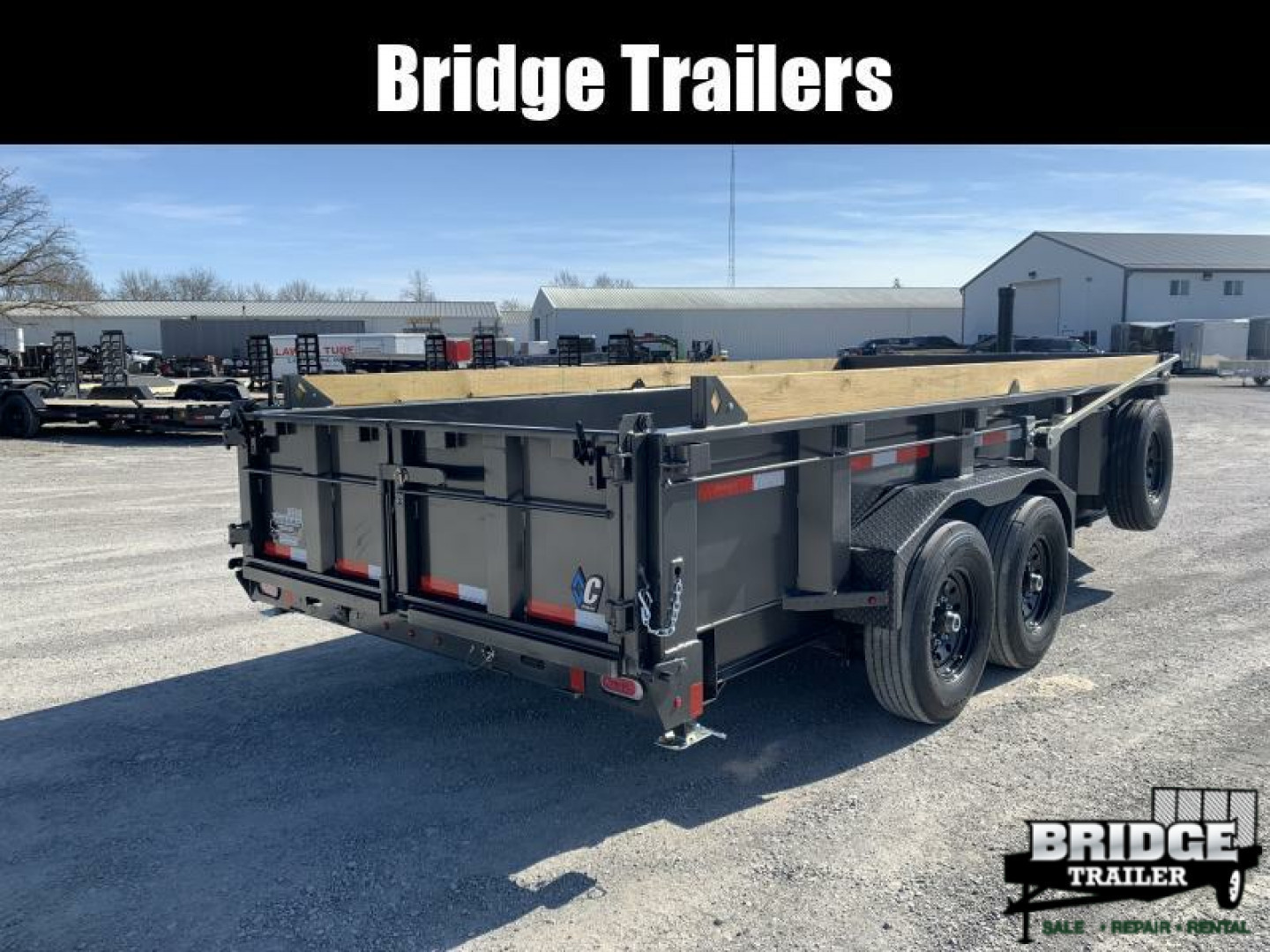 New 2026 Diamond C Trailers LPT207L16X82 (82" X 16') 14.9K Telescopic (Pacesetter Pkg) Dump Trailer