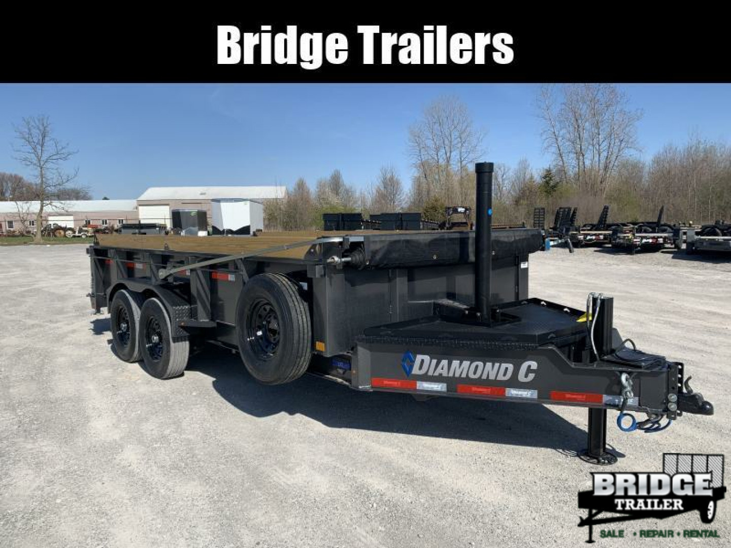 New 2026 Diamond C Trailers LPT207L16X82 (82" X 16') 14.9K Telescopic (Pacesetter Pkg) Dump Trailer