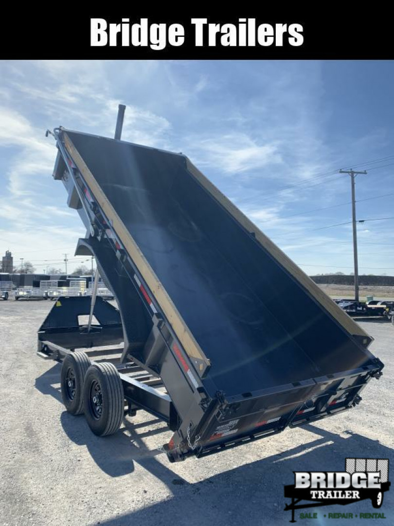 New 2026 Diamond C Trailers LPT207L16X82 (82" X 16') 14.9K Telescopic (Pacesetter Pkg) Dump Trailer