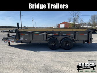 New 2026 Diamond C Trailers LPT207L16X82 (82" X 16') 14.9K Telescopic (Pacesetter Pkg) Dump Trailer