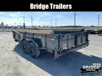 New 2026 Diamond C Trailers LPT207L16X82 (82" X 16') 14.9K Telescopic (Pacesetter Pkg) Dump Trailer