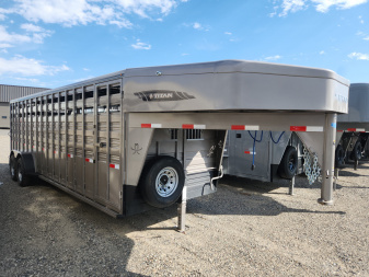New 2025 Titan Trailer STANDARD STOCK 24'