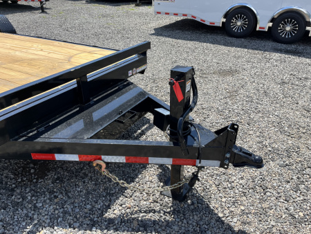 New 2025 Triple Crown 7x20 Heavy Duty Equipment Trailer, 5' Ramps, 16K GVWR