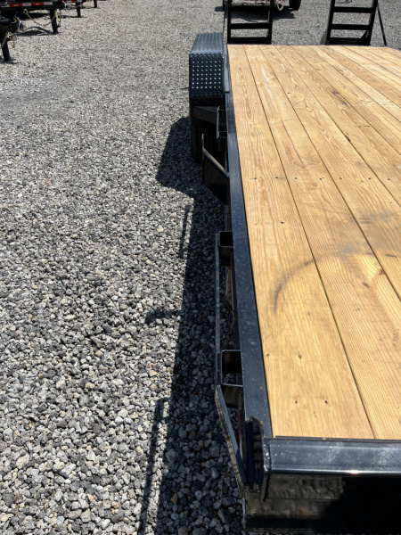 New 2025 Triple Crown 7x20 Heavy Duty Equipment Trailer, 5' Ramps, 16K GVWR