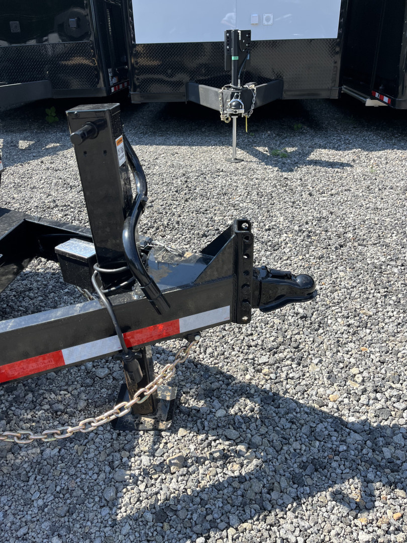 New 2025 Triple Crown 7X16 Heavy Duty Equipment Trailer, 5' Ramps, 16K GVWR