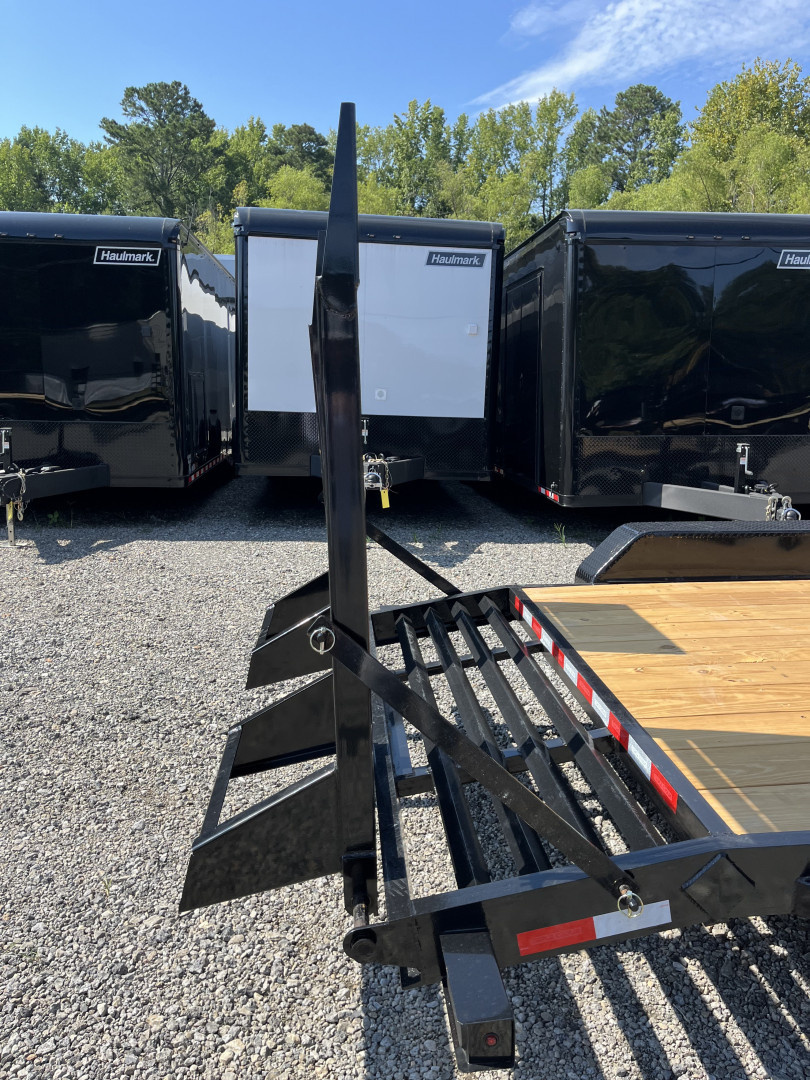 New 2025 Triple Crown 7X16 Heavy Duty Equipment Trailer, 5' Ramps, 16K GVWR