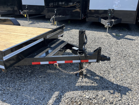 New 2025 Triple Crown 7X16 Heavy Duty Equipment Trailer, 5' Ramps, 16K GVWR
