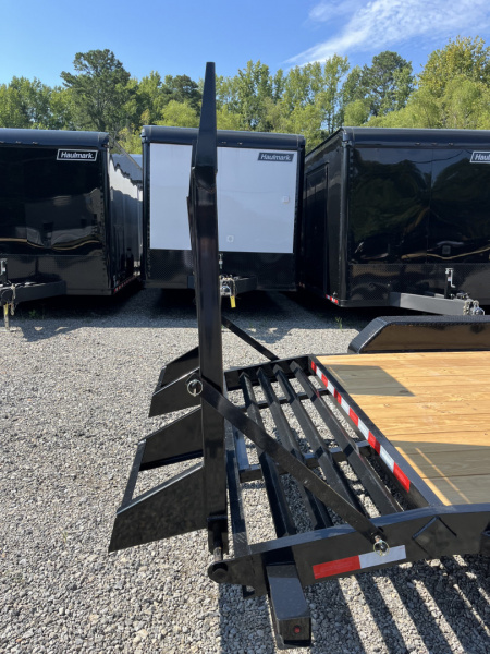 New 2025 Triple Crown 7X16 Heavy Duty Equipment Trailer, 5' Ramps, 16K GVWR