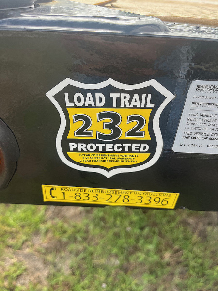 New 2025 Load Trail 83 x 20 10k Carhauler Slide-In ramps