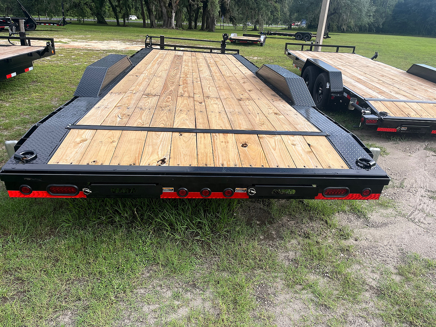 New 2026 Load Trail 102 x 24 Tandem Axle Car Hauler, Slide-In Ramps