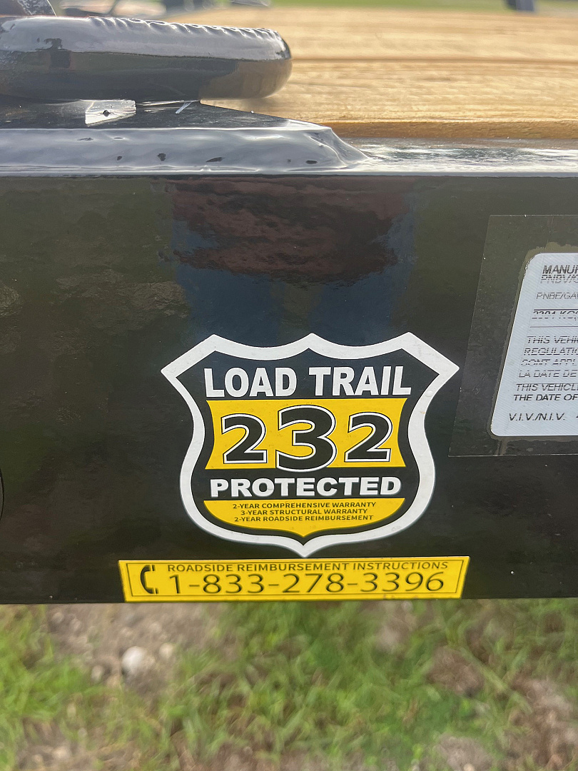 New 2025 Load Trail 83 x 20 10K Tandem Axle Car Hauler, Slide-In Ramps