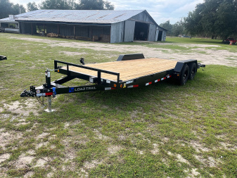 New 2025 Load Trail 83 x 20 10K Tandem Axle Car Hauler, Slide-In Ramps