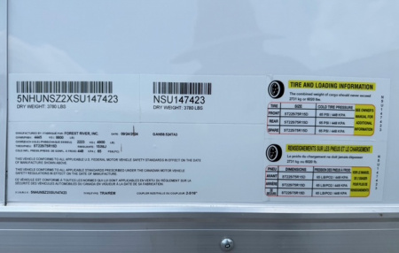 New 2025 Continental Cargo 8.5x24 Car Hauler