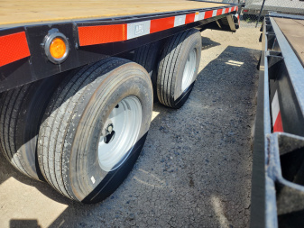 New 2026 ABU 34' DUALLY GN Flatbed Trailer