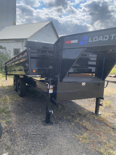 New 2026 Load Trail 96" x 16' Tandem Axle Gooseneck Deck Over Dump