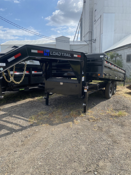 New 2026 Load Trail 96" x 16' Tandem Axle Gooseneck Deck Over Dump