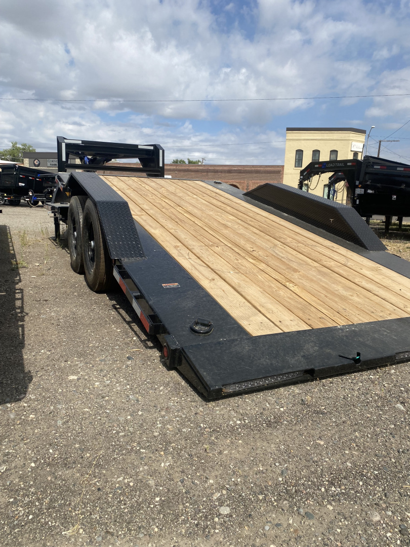 New 2026 Load Trail 102" X 22' Tilt-N-Go Gooseneck Tandem Axle Tilt Deck I-Beam Frame