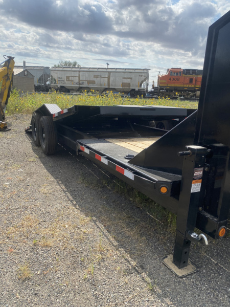 New 2026 Load Trail 102" X 22' Tilt-N-Go Gooseneck Tandem Axle Tilt Deck I-Beam Frame