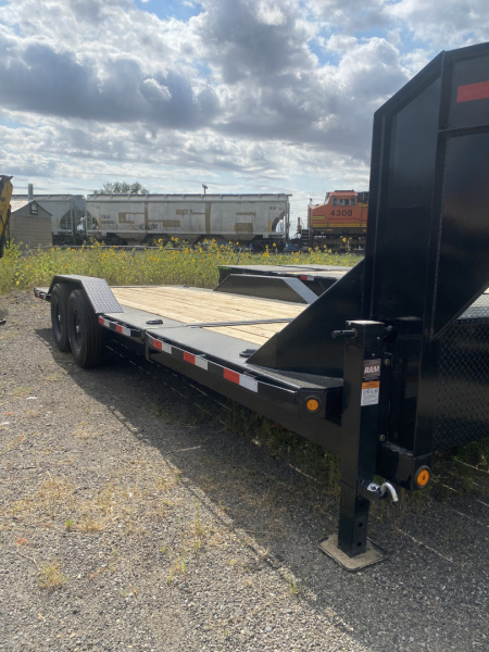 New 2026 Load Trail 102" X 22' Tilt-N-Go Gooseneck Tandem Axle Tilt Deck I-Beam Frame