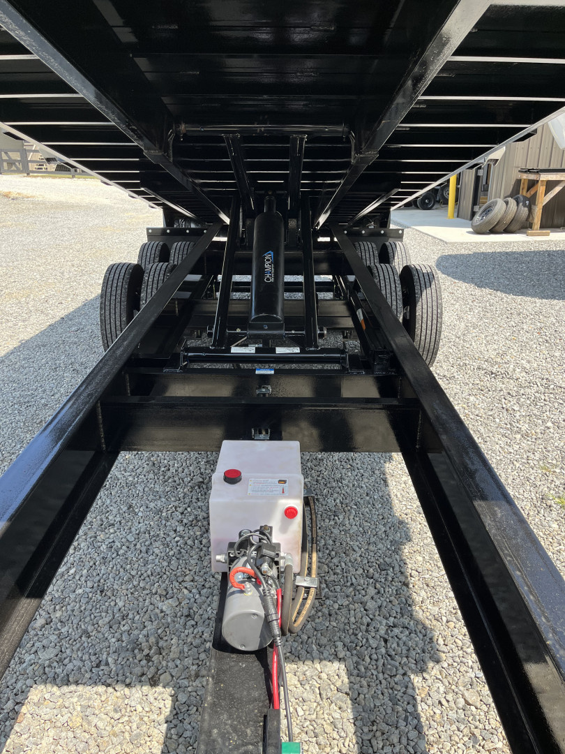 New 2025 U-Dump 8x20 With 48" Sides, 25K GVWR, Pro-Heavy Tandem Dually, Gooseneck Dump Trailer