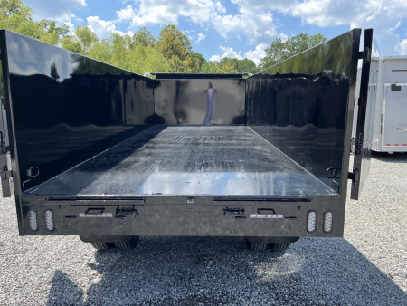 New 2025 U-Dump 8x20 With 48" Sides, 25K GVWR, Pro-Heavy Tandem Dually, Gooseneck Dump Trailer