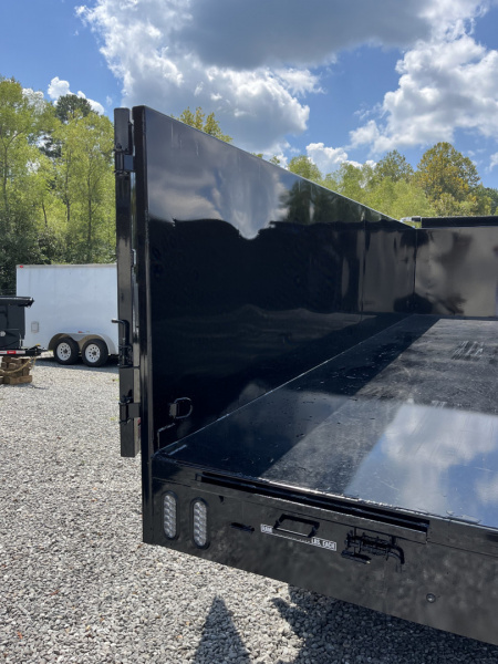 New 2025 U-Dump 8x20 With 48" Sides, 25K GVWR, Pro-Heavy Tandem Dually, Gooseneck Dump Trailer