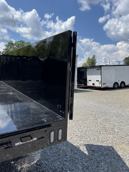 New 2025 U-Dump 8x20 With 48" Sides, 25K GVWR, Pro-Heavy Tandem Dually, Gooseneck Dump Trailer
