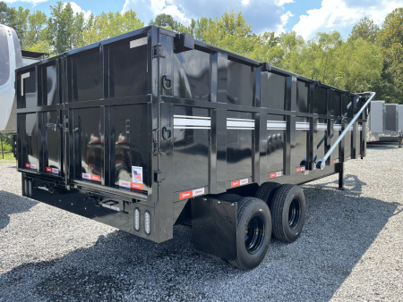 New 2025 U-Dump 8x20 With 48" Sides, 25K GVWR, Pro-Heavy Tandem Dually, Gooseneck Dump Trailer