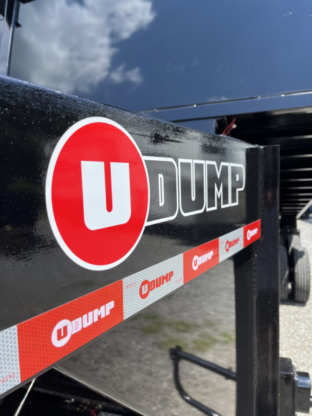 New 2025 U-Dump 8x20 With 48" Sides, 25K GVWR, Pro-Heavy Tandem Dually, Gooseneck Dump Trailer