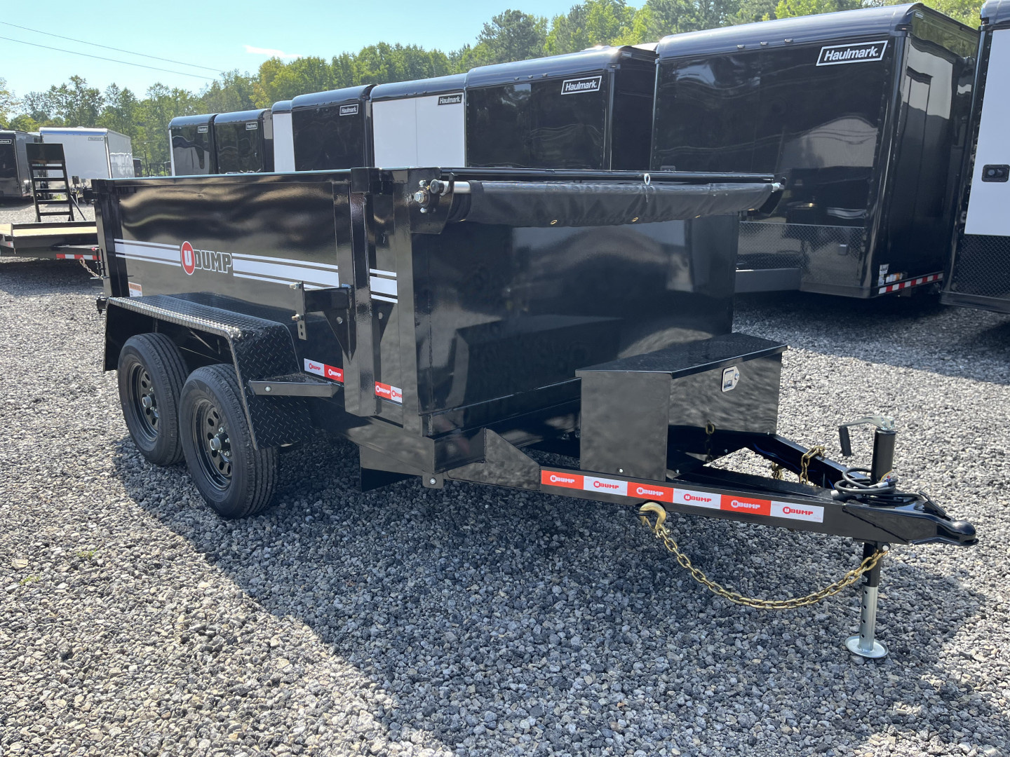 New 2025 U-Dump 6x10 With 31" Sides, 8K GVWR, Pro Lite Dump Trailer
