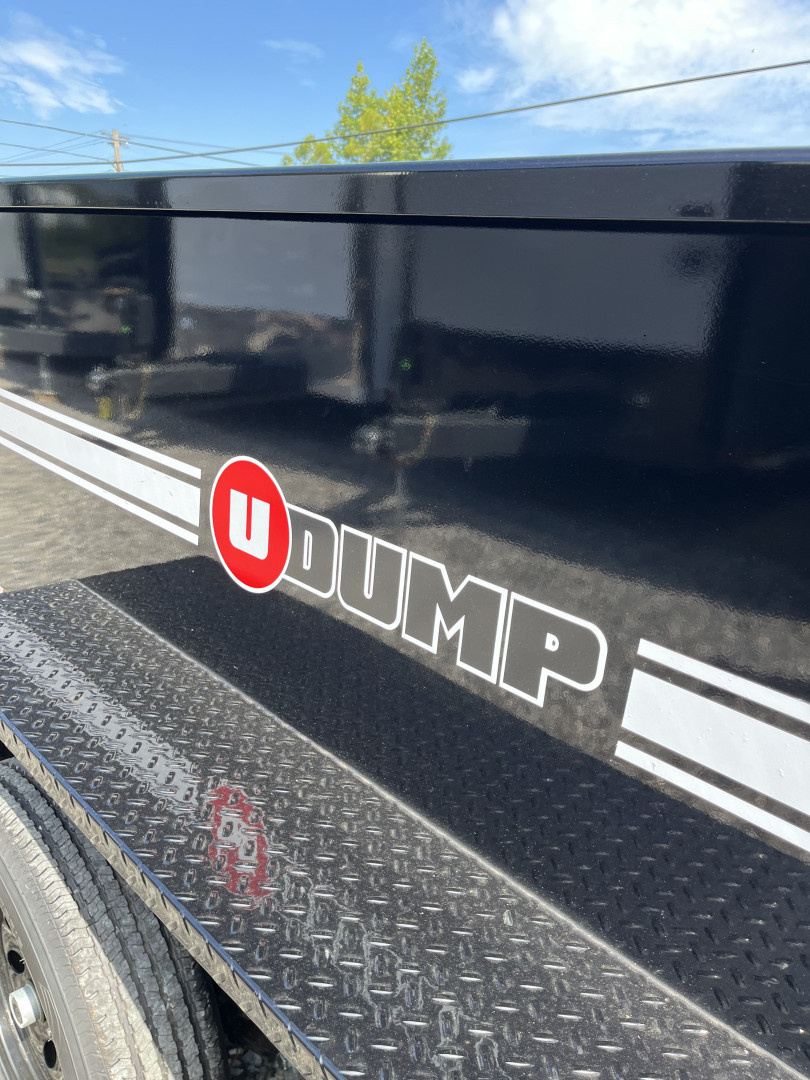 New 2025 U-Dump 6x10 With 31" Sides, 8K GVWR, Pro Lite Dump Trailer