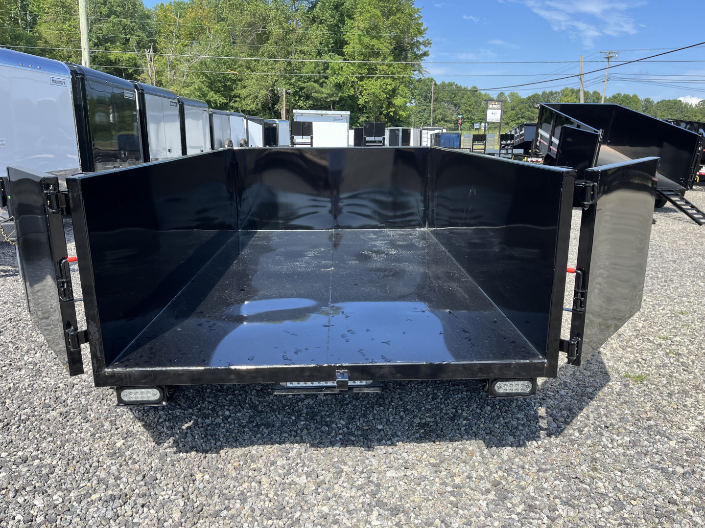 New 2025 U-Dump 6x10 With 31" Sides, 8K GVWR, Pro Lite Dump Trailer