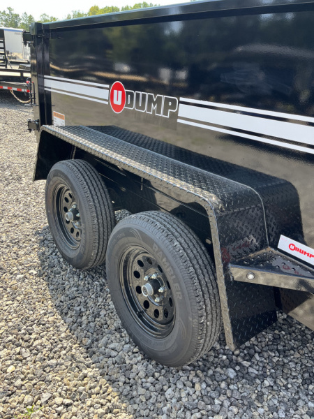 New 2025 U-Dump 6x10 With 31" Sides, 8K GVWR, Pro Lite Dump Trailer