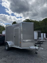 New 2025 ALCOM XPRESS 5X8-IF Cargo / Enclosed Trailer