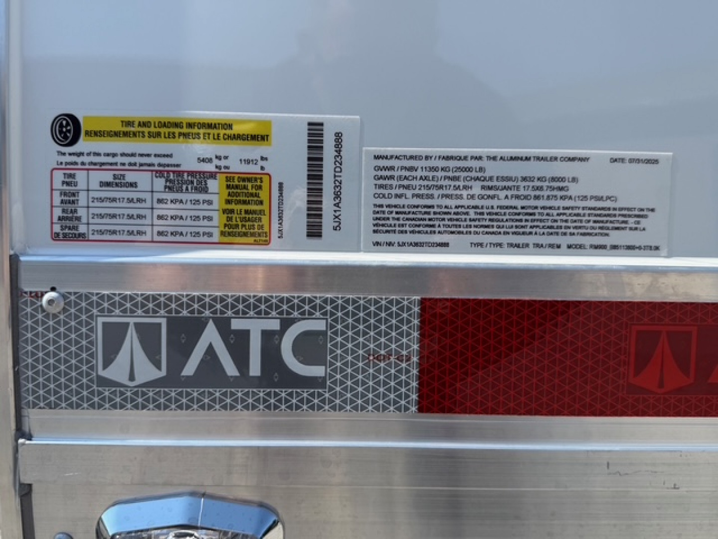 New 2026 ATC 8.5x36 ROM900 Stacker