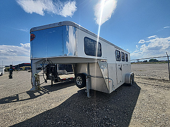Used 2019 Sundowner Trailers 3H SUPER SPORT Stock / Stock Combo Trailer