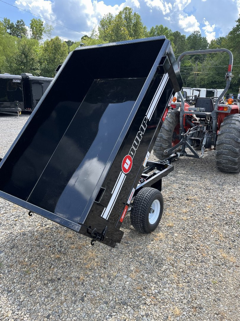 New 2025 U-Dump 4'x6'x19" ATV UTV Dump Trailer, 2K GVWR, Single Axle