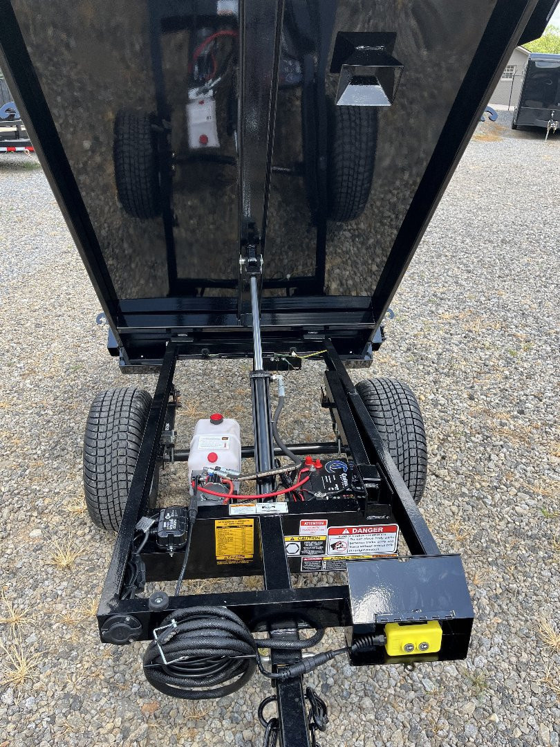 New 2025 U-Dump 4'x6'x19" ATV UTV Dump Trailer, 2K GVWR, Single Axle