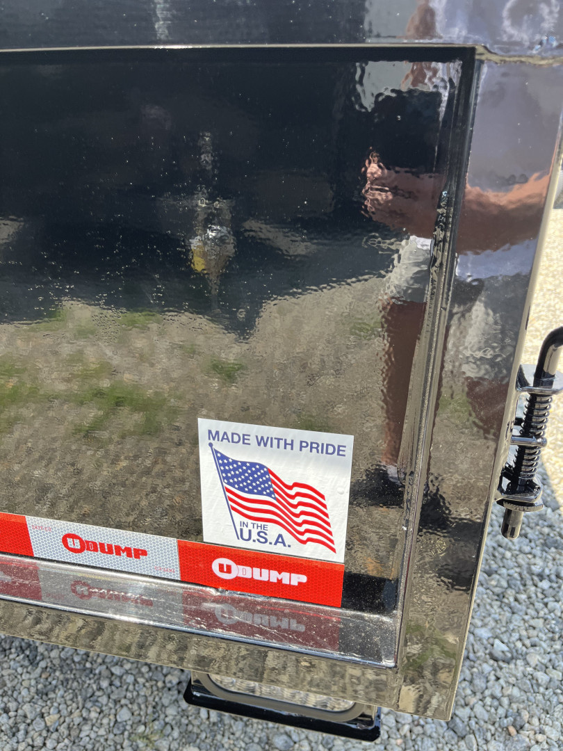 New 2025 U-Dump 4'x6'x19" ATV UTV Dump Trailer, 2K GVWR, Single Axle