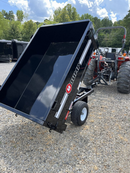 New 2025 U-Dump 4'x6'x19" ATV UTV Dump Trailer, 2K GVWR, Single Axle