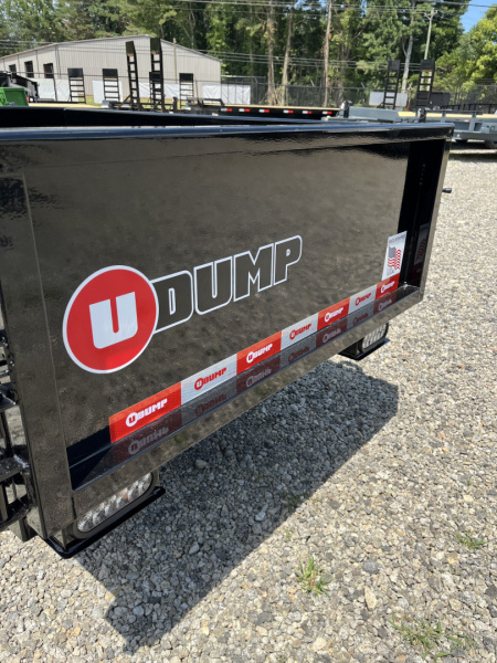 New 2025 U-Dump 4'x6'x19" ATV UTV Dump Trailer, 2K GVWR, Single Axle